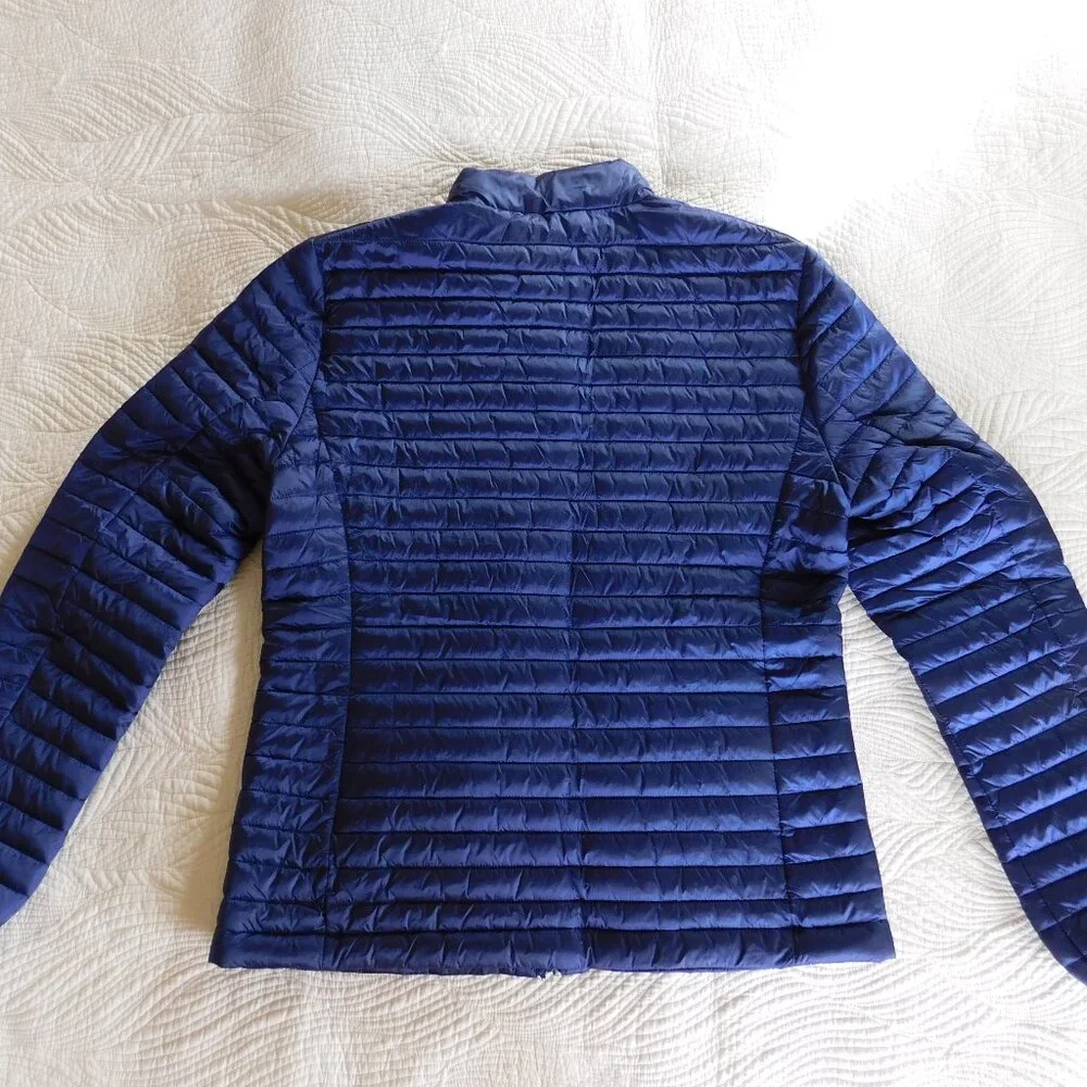 NWT Save The Duck Iris NLA Carly style navy Plumtech vegan down puffer jacket M - Picture 5 of 16